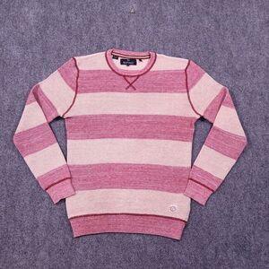 Buffalo David Bitton Pink and Cream Striped shirt XL
